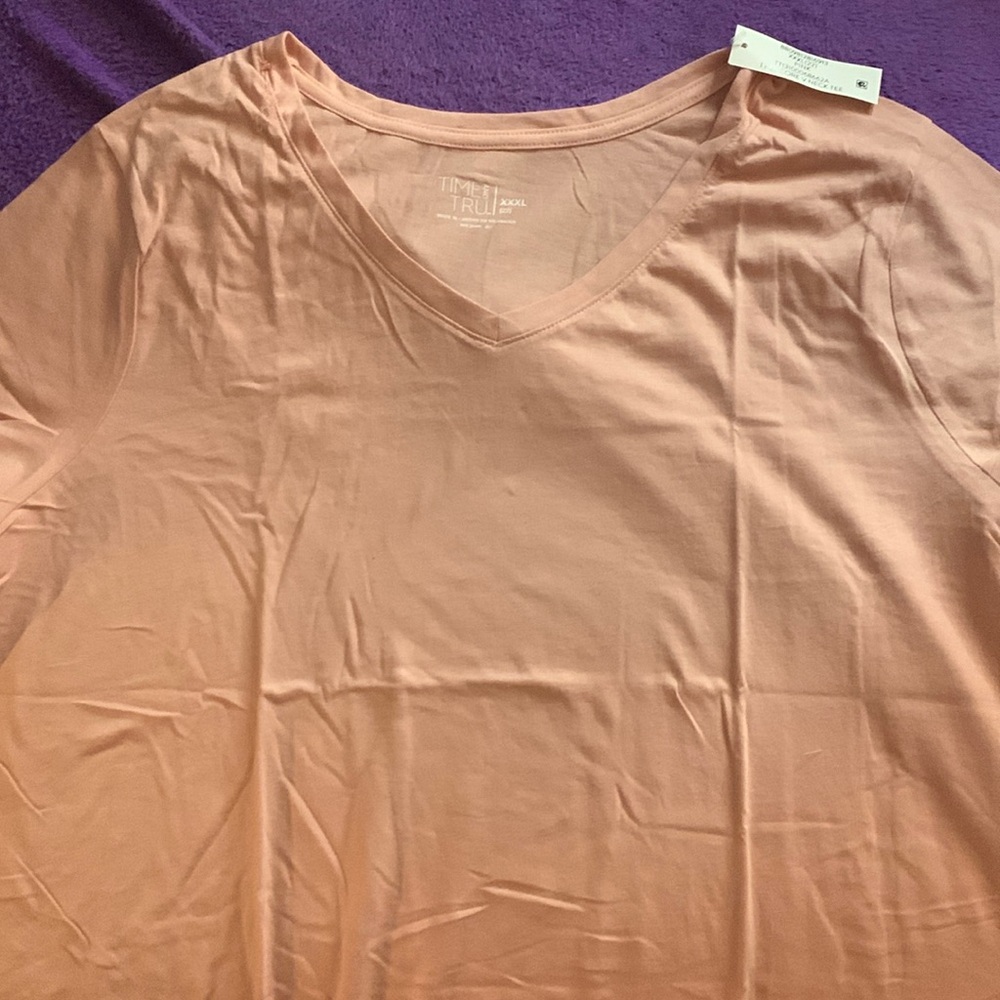 Women’s Time and Tru V-neck Tee